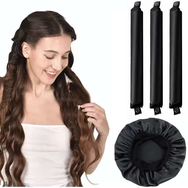 Hair Roller Set Flexi - Set Alat Pengeriting Rambut Tanpa Panas