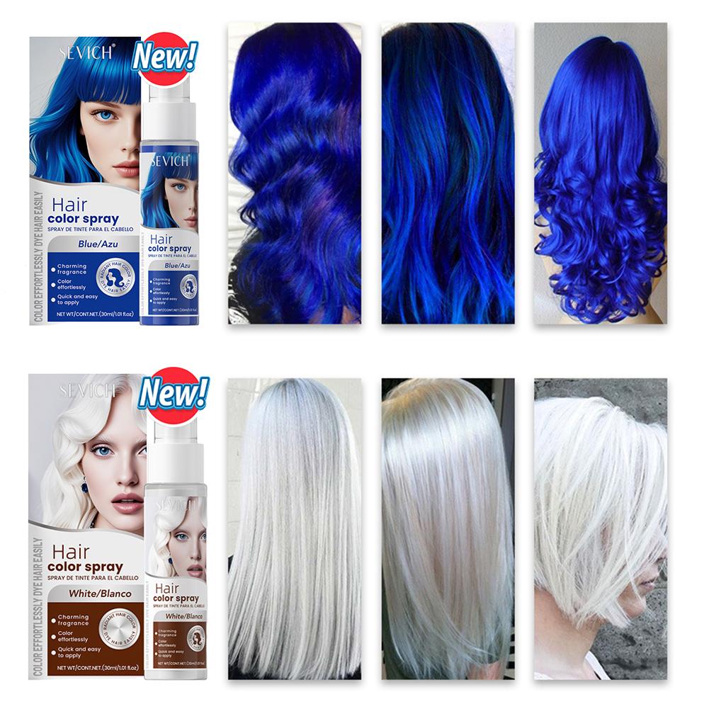 Purple Toning Shampoo - Semprotan Pewarna Rambut 8 Warna Pewarna