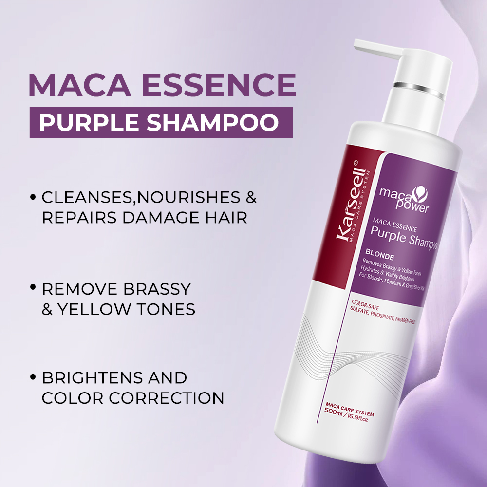 Karseell 500ml Purple Shampoo  - Purple Toning Shampoo ulasan dan harga