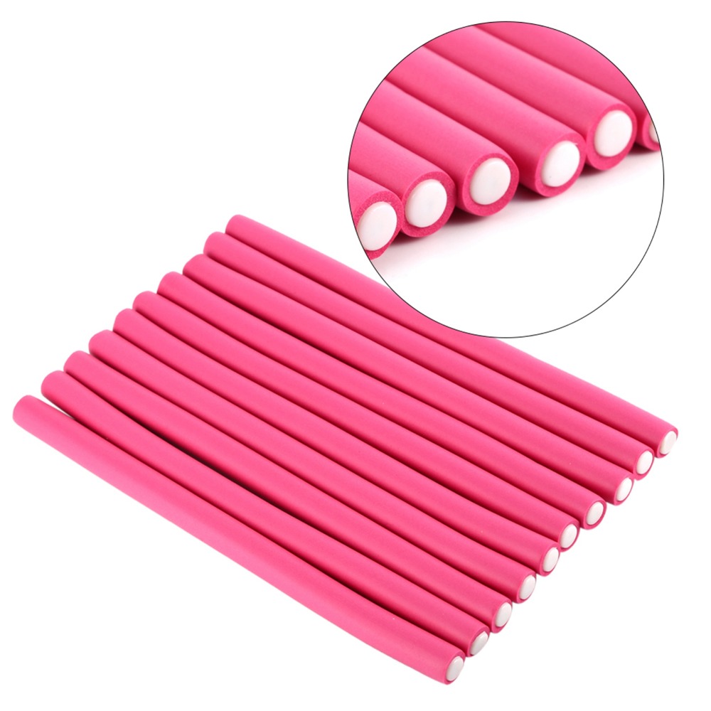 10 Buah/Set Rol Rambut Busa Le - Hair Roller Set Flexi ulasan dan harga
