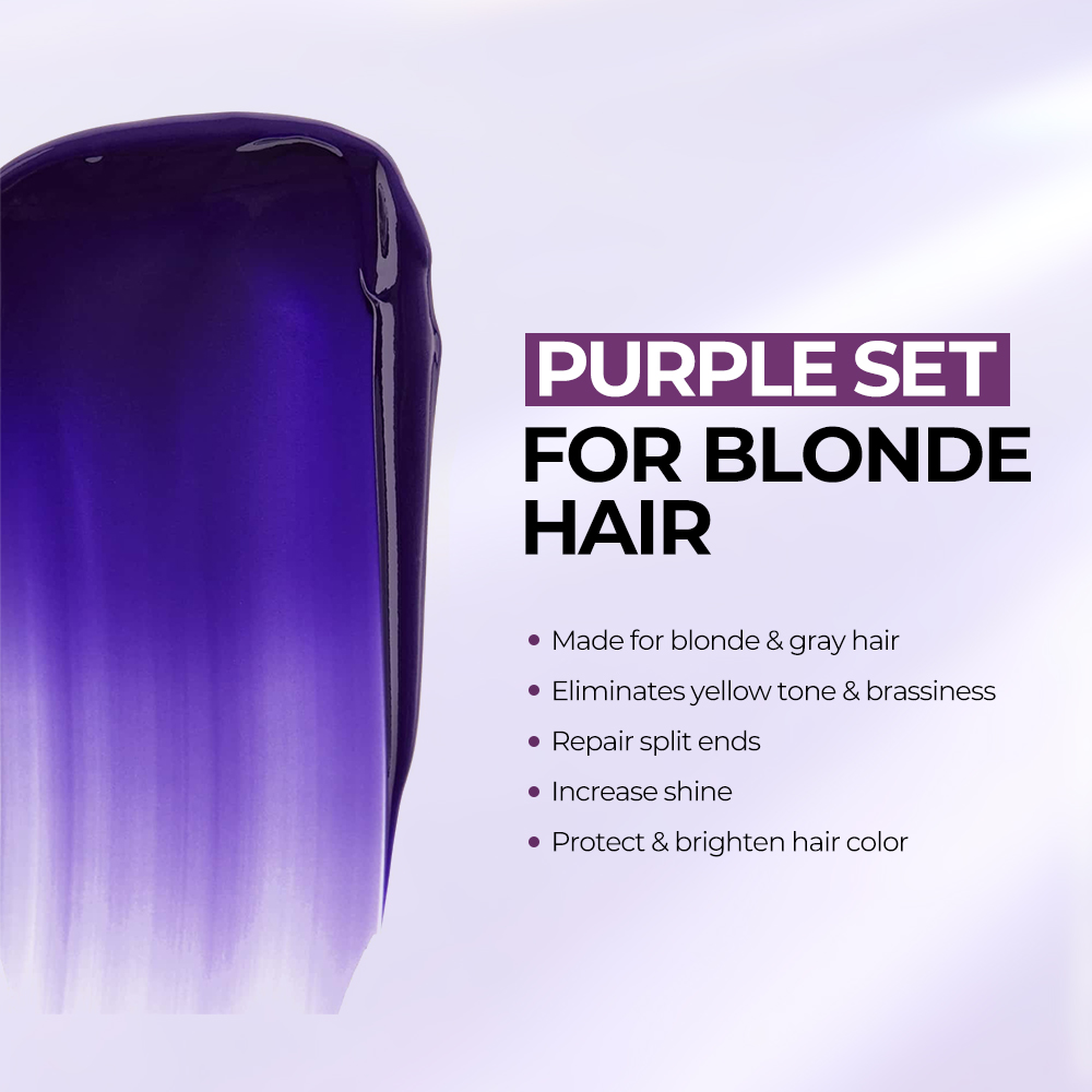 Karseell Masker Rambut Ungu Sh - Purple Toning Shampoo ulasan dan harga