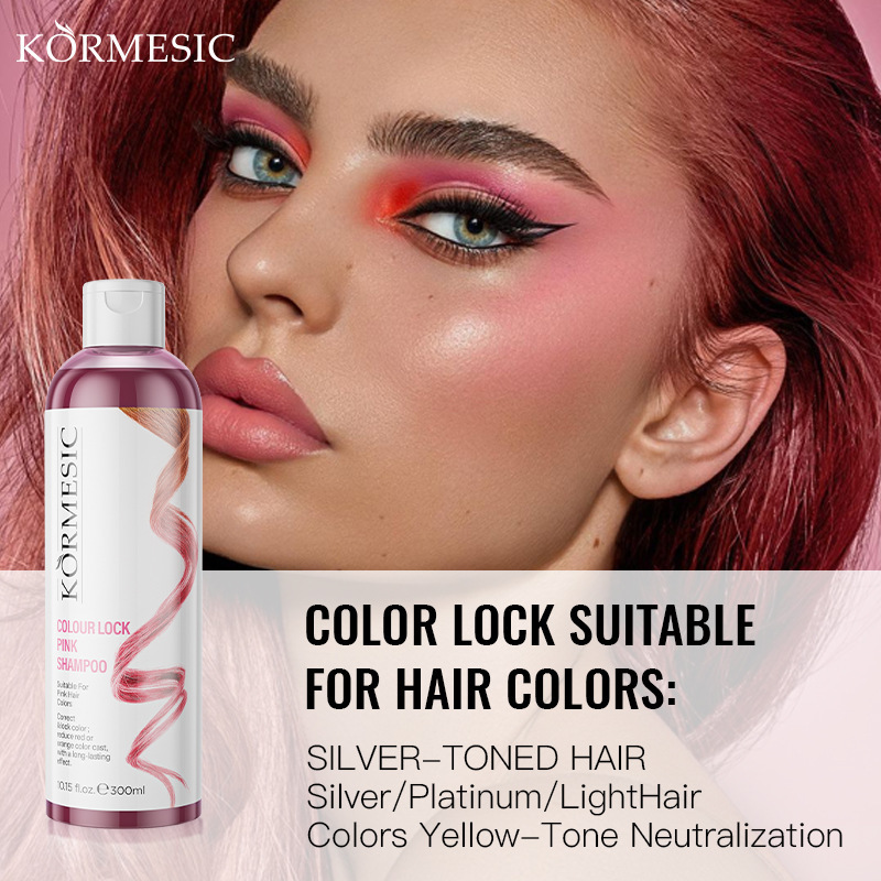 Shampo Pengunci Warna Pink Sil - Purple Toning Shampoo ulasan dan harga