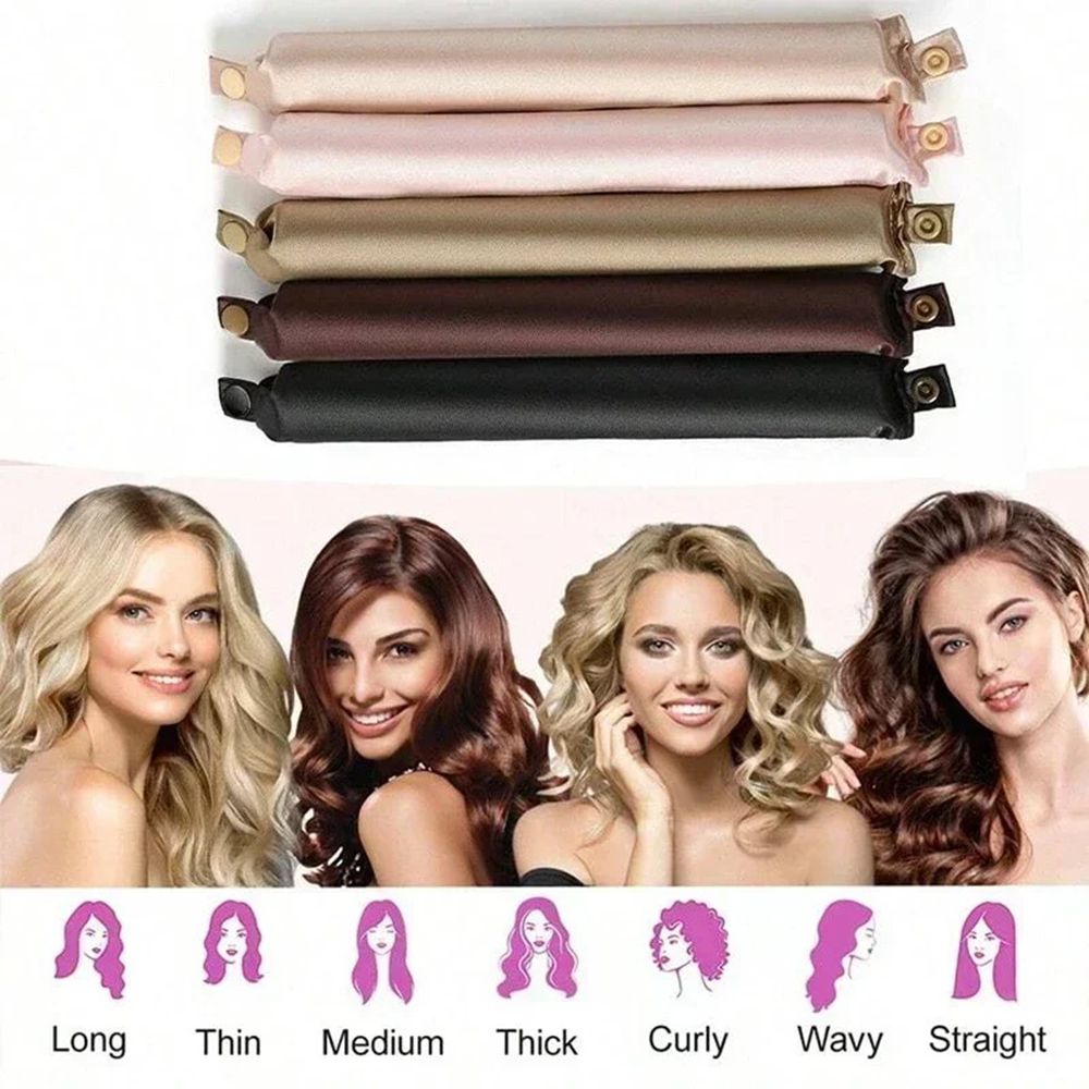 5pcs Set Tongkat Keriting Tanp - Hair Roller Set Flexi ulasan dan harga