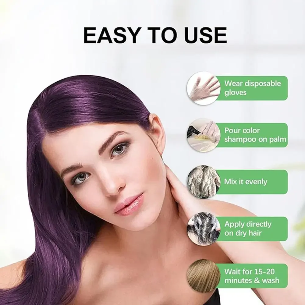 Shampo Pewarna Rambut Untuk Ra - Purple Toning Shampoo ulasan dan harga