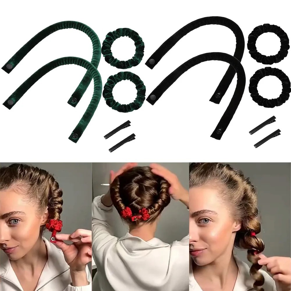 6Pcs Set Alat Pengeriting Ramb - Hair Roller Set Flexi ulasan dan harga