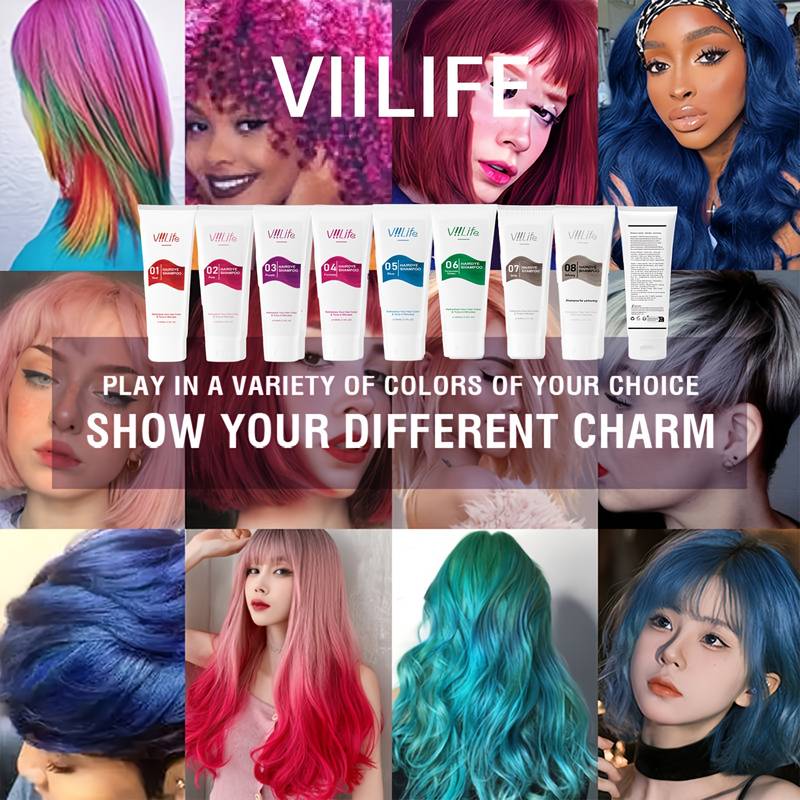 Crea pewarna rambut profesiona - Purple Toning Shampoo ulasan dan harga