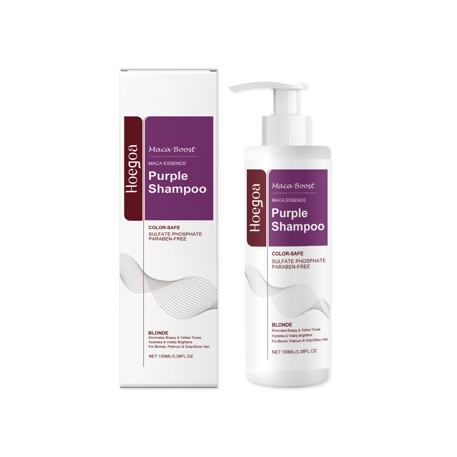 Shampo Rambut Ungu Pembersih L - Purple Toning Shampoo ulasan dan harga